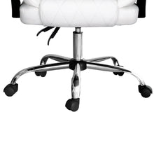 Load image into Gallery viewer, Artiss Executive Office Chair Leather Recliner White