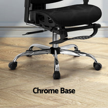 Load image into Gallery viewer, Artiss Ergonomic Office Chair Footrest Black