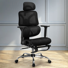 Load image into Gallery viewer, Artiss Ergonomic Office Chair Footrest Black