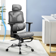 Load image into Gallery viewer, Artiss Ergonomic Office Chair Footrest Grey