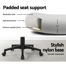 Load image into Gallery viewer, Artiss Mesh Office Chair Mid Back Grey