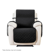 Load image into Gallery viewer, Artiss Recliner Chair Cover 100% Water Resistant Black