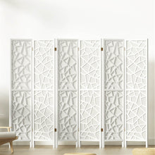 Load image into Gallery viewer, Artiss 6 Panel Room Divider Screen 244x170cm Clover White