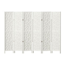 Load image into Gallery viewer, Artiss 6 Panel Room Divider Screen 244x170cm Clover White