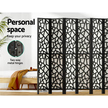 Load image into Gallery viewer, Artiss 8 Panel Room Divider Screen 325x170cm Clover Black