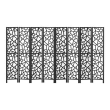 Load image into Gallery viewer, Artiss 8 Panel Room Divider Screen 325x170cm Clover Black