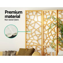Load image into Gallery viewer, Artiss 8 Panel Room Divider Screen 325x170cm Clover Natural