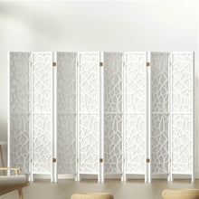 Load image into Gallery viewer, Artiss 8 Panel Room Divider Screen 325x170cm Clover White