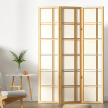 Load image into Gallery viewer, Artiss 3 Panel Room Divider Screen 132x179cm Nova Natural