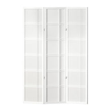 Load image into Gallery viewer, Artiss 3 Panel Room Divider Screen 132x179cm Nova White