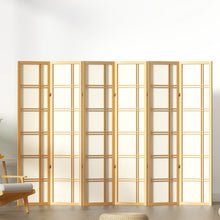Load image into Gallery viewer, Artiss 6 Panel Room Divider Screen 265x179cm Nova Natural
