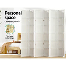 Load image into Gallery viewer, Artiss 6 Panel Room Divider Screen 265x179cm Nova White