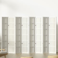 Load image into Gallery viewer, Artiss 8 Panel Room Divider Screen 353x179cm Nova White