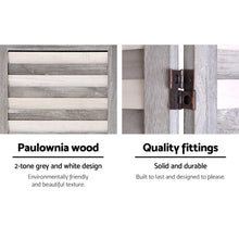 Load image into Gallery viewer, Artiss 8 Panel Room Divider Screen 326x170cm Louver Grey