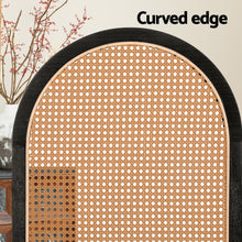 Load image into Gallery viewer, Artiss 3 Panel Room Divider Screen 151x180cm Rattan Brown