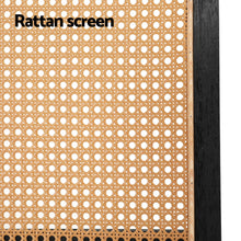 Load image into Gallery viewer, Artiss 3 Panel Room Divider Screen 151x180cm Rattan Brown