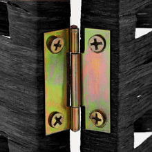 Load image into Gallery viewer, Artiss 3 Panel Room Divider Screen 123x170cm Woven Black