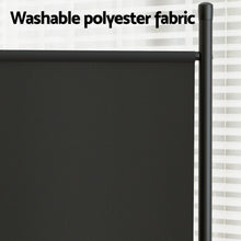 Load image into Gallery viewer, Artiss 3 Panel Room Divider Screen 260x180cm Fabric Black