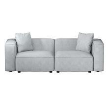 Load image into Gallery viewer, Modular Sofa Chaise Set 2-Seater Grey