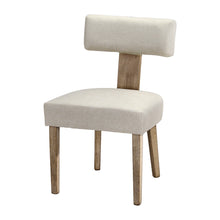 Load image into Gallery viewer, Artiss Dining Chairs Set of 4 Linen Fabric Wooden Beige