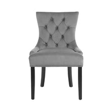 Load image into Gallery viewer, Artiss Dining Chairs Set of 4 Velvet French Provincial Grey