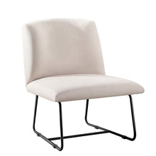 Load image into Gallery viewer, Artiss Accent Chair Armchair Cross Leg Beige
