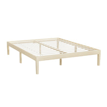 Load image into Gallery viewer, Artiss Bed Frame Double Size Wooden Base Mattress Platform Timber Pine BRUNO