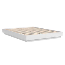 Load image into Gallery viewer, Artiss Double Bed Frame with 16Colour Led Light Wooden Platform Bed Base DAYGLOW