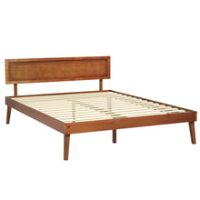 Load image into Gallery viewer, Artiss Bed Frame Queen Size Wooden Bed Base Walnut SPLAY