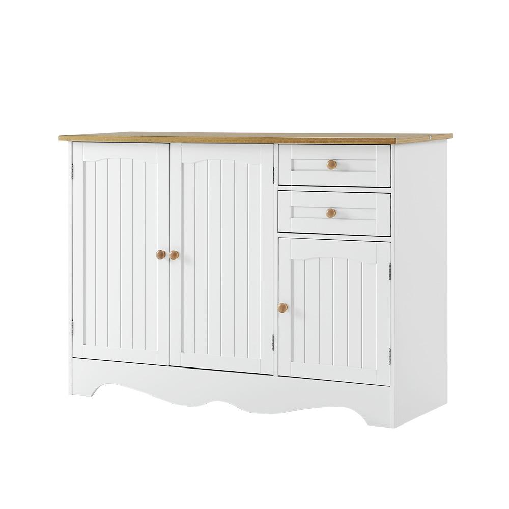 Artiss Buffet Sideboard Storage Cabinet Kitchen Cupboard Drawer Table Hallway Dining Kings Warehouse 