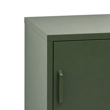 Load image into Gallery viewer, Bedside Table Metal Cabinet - Green Furniture Kings Warehouse 