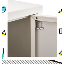 Load image into Gallery viewer, ParisBuffet Sideboard Locker Metal Storage Cabinet - BASE White living room Kings Warehouse 