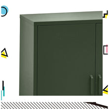 Load image into Gallery viewer, ParisBuffet Sideboard Locker Metal Storage Cabinet - SWEETHEART Green living room Kings Warehouse 