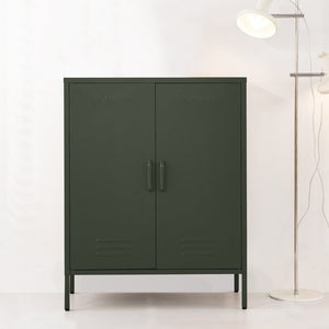 ParisBuffet Sideboard Locker Metal Storage Cabinet - SWEETHEART Green living room Kings Warehouse 