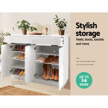 Load image into Gallery viewer, Shoe Rack Cabinet Storage Cupboard 24 Pairs - Lydia Furniture Kings Warehouse 