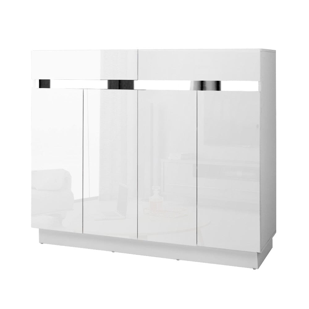 Shoe Rack Cabinet Storage Cupboard 24 Pairs - Lydia Furniture Kings Warehouse 