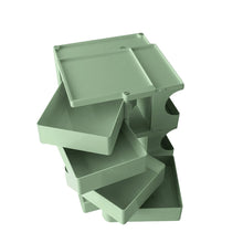 Load image into Gallery viewer, Storage Trolley Bedside Table 5 Tier Cart Boby Replica Green Furniture Kings Warehouse 