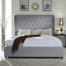 Load image into Gallery viewer, Paris Bedframe King Size Grey color