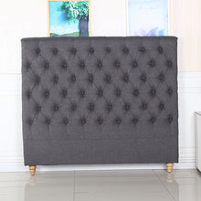 Load image into Gallery viewer, Sean Headboard Double Size Charcoal