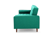 Load image into Gallery viewer, Sofa Marcella Green Velvet Fabric