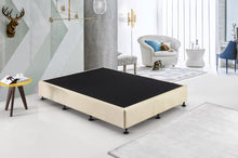 Load image into Gallery viewer, Palermo King Single Ensemble Bed Base Platinum Natural Sand Linen Fabric