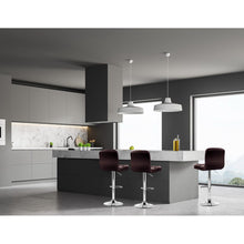 Load image into Gallery viewer, Artiss set of 4 Leather Bar Stools NOEL Kitchen Chairs Swivel Bar Stool Gas Lift Brown