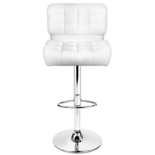 Load image into Gallery viewer, Artiss Set of 2 PU Leather Gas Lift Bar Stools - White