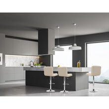 Load image into Gallery viewer, Artiss 2x Leather Bar Stools NOEL Kitchen Chairs Swivel Bar Stool Gas Lift Beige