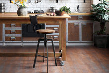 Load image into Gallery viewer, Artiss Rustic Industrial Style Metal Bar Stool - Black and Wood