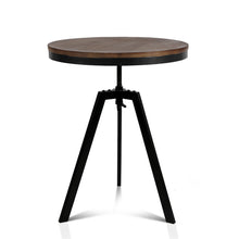 Load image into Gallery viewer, Artiss Elm Wood Round Dining Table - Dark Brown