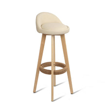 Load image into Gallery viewer, Artiss Set of 2 PU Leather Bar Stools - Beige