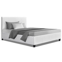 Load image into Gallery viewer, Artiss King Single Size Bed Frame Base Mattress Platform White Leather Wooden NEO