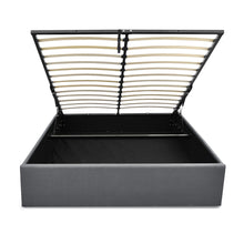 Load image into Gallery viewer, Artiss Double Full Size Gas Lift Bed Frame Base With Storage Platform Fabric