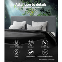 Load image into Gallery viewer, Artiss Double Full Size Gas Lift Bed Frame Base With Storage Platform Fabric
